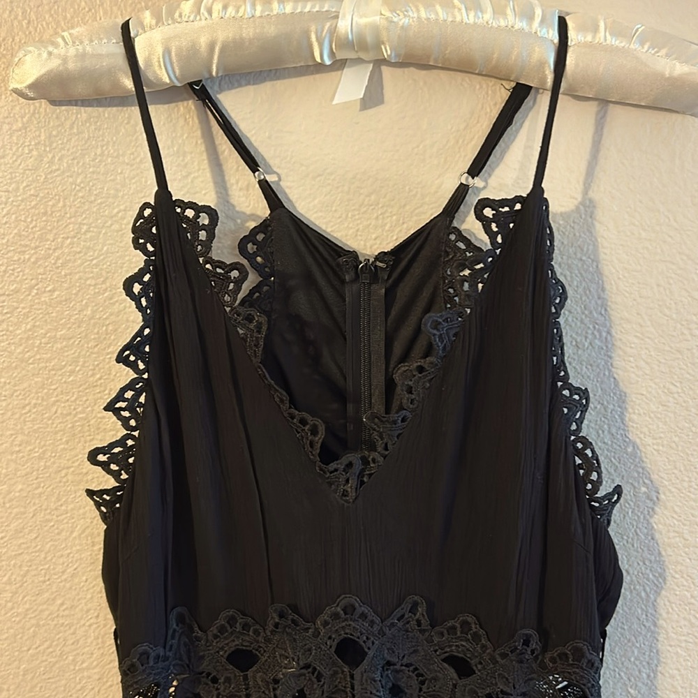 Lulus Spaghetti Strap Black Dress